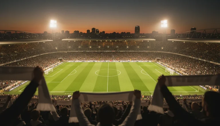 Bundesliga Heim-Auswärts-Statistik – Volles Heimstadion bei Flutlicht
