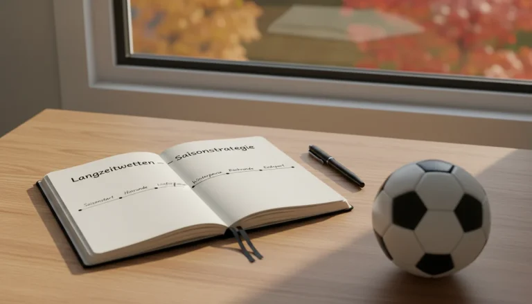 Bundesliga Langzeitwetten – Saisonplanung mit Notizen und Bundesliga-Spielplan