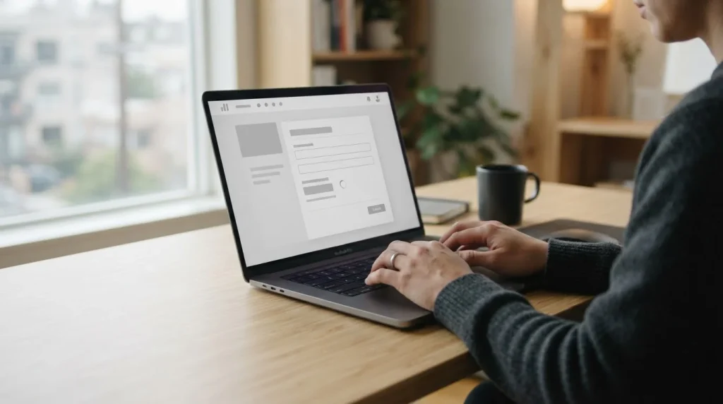 Laptop mit neutraler Zahlungsschnittstelle für Online-Wettanbieter in Deutschland